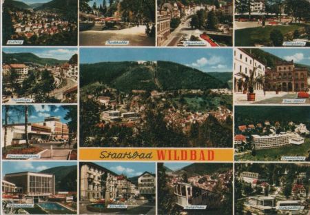 Bad Wildbad im Schwarzwald - 13 Bilder Bad Wildbad im Schwarzwald - 13 Bilder