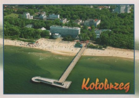 Kolobrzeg - Polen - Strand aus der Luft Kolobrzeg - Polen - Strand aus der Luft