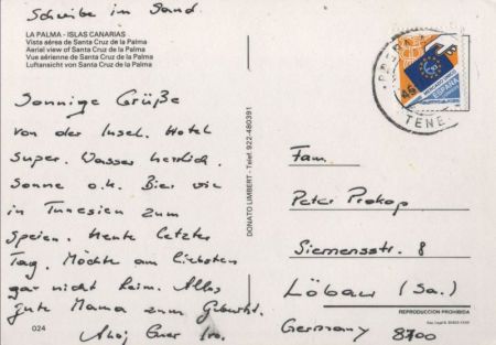 Santa Cruz de la Palma - Spanien - Luftbild Santa Cruz de la Palma - Spanien - Luftbild