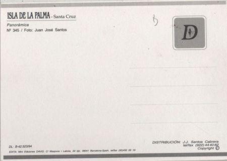 Santa Cruz de la Palma - Spanien - Panorama