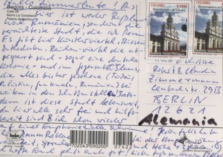 Bogota - Kolumbien - 3 Bilder