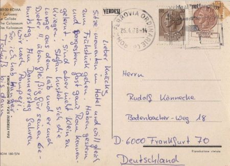 Rom - Roma - Italien - Kolosseum