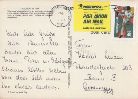 Madison - USA - aus der Luft