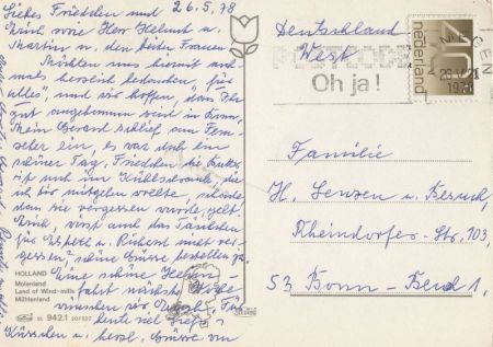 Holland - Niederlande - Mühlenland