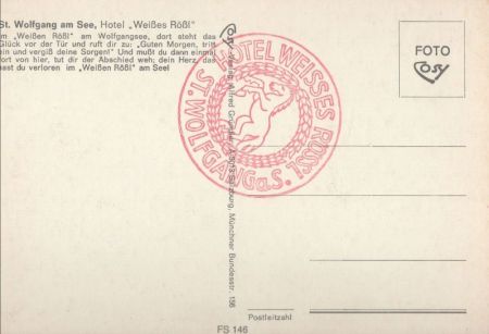 St. Wolfgang - Österreich - Hotel Weißes Rößl