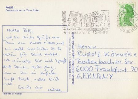 Paris - Frankreich - Eiffelturm