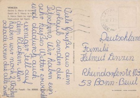 Venedig - Italien - abends