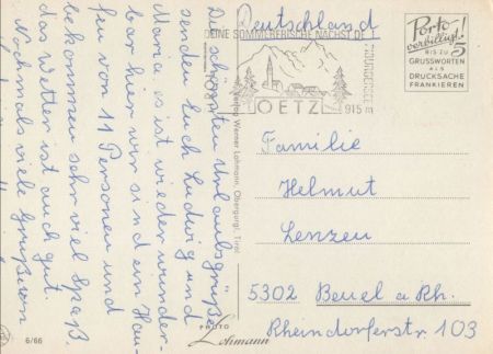 Ötz - Österreich - Wellerbrücke