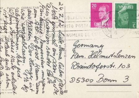 Gibraltar - Großbritannien - Penon Gibraltar - Großbritannien - Penon