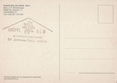 St. Johann - Österreich - Knöpflalm