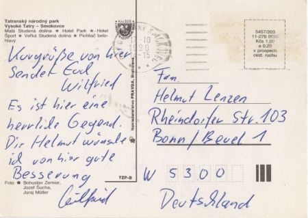 Tatransky narodny park - Tatra-Nationalpark - Slowakei - Smokovce