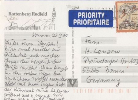 Rattenberg - Österreich - Straßenbild