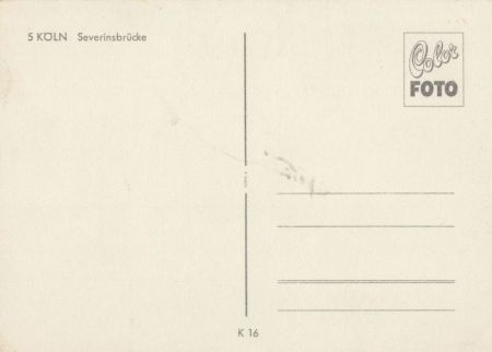 Köln - Severinsbrücke