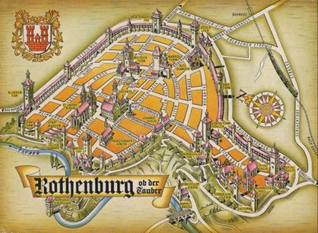 Rothenburg ob der Tauber - Übersicht Rothenburg ob der Tauber - Übersicht
