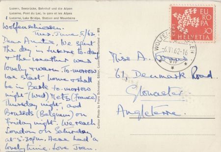 Luzern - Schweiz - Seebrücke