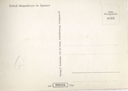 Mespelbrunn - Schloss