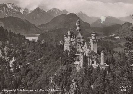 Schwangau Neuschwanstein - mit Alpsee und Schwansee Schwangau Neuschwanstein - mit Alpsee und Schwansee
