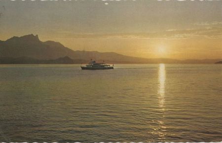 Thunersee - Schweiz - Sonnenuntergang Thunersee - Schweiz - Sonnenuntergang