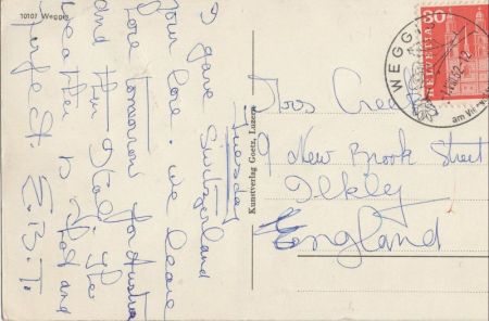 Weggis - Schweiz - Ansicht von oben