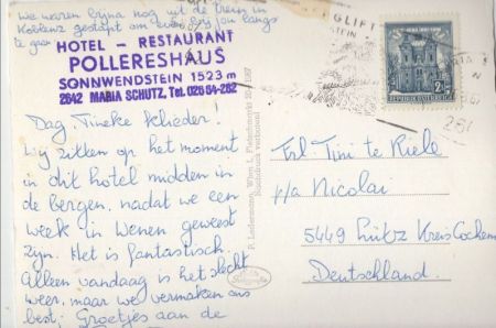 Maria Schutz (OT von Schottwien) - Österreich - Berghotel Pollereshaus
