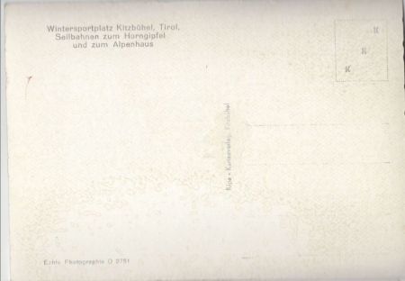 Kitzbühel - Österreich - Seilbahnen zum Horngipfel