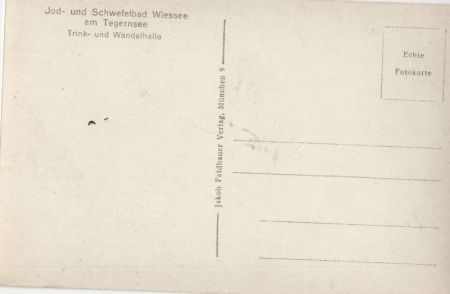 Bad Wiessee - Trink- und wandelhalle