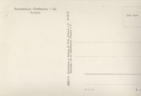 Bad Gottleuba - Kurhaus