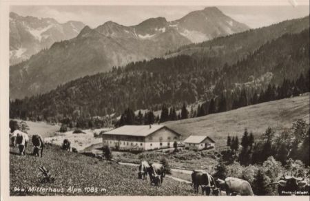 Allgäuer Alpen - Alpe Mitterhaus Allgäuer Alpen - Alpe Mitterhaus