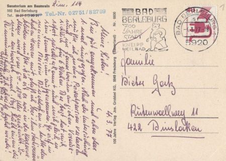 Bad Berleburg - Sanatorium am Baumrain Bad Berleburg - Sanatorium am Baumrain