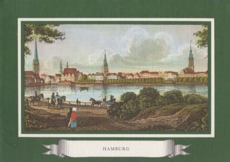 Hamburg - alte Ansicht Hamburg - alte Ansicht