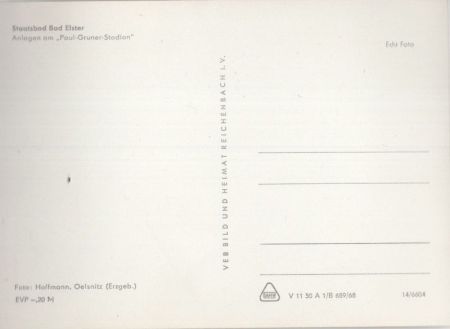 Bad Elster - am Paul-Gruner-Stadion