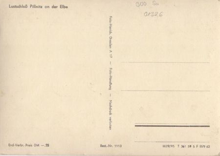 Pillnitz (OT von Dresden) - Schloss