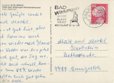 Bad Wildungen - Reinhardshausen - Kurklinik Alte Mühle Bad Wildungen - Reinhardshausen - Kurklinik Alte Mühle