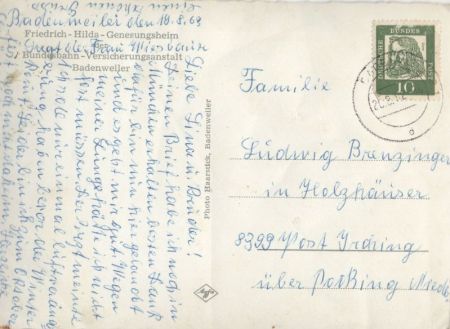 Badenweiler - Genesungsheim