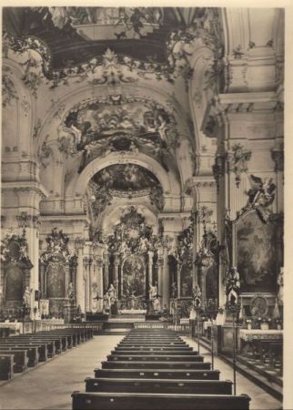 Dießen - Kirche, innen Dießen - Kirche, innen