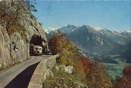 Berner Oberland - Schweiz - Brünig-Hasliberg - alter Bus Berner Oberland - Schweiz - Brünig-Hasliberg - alter Bus
