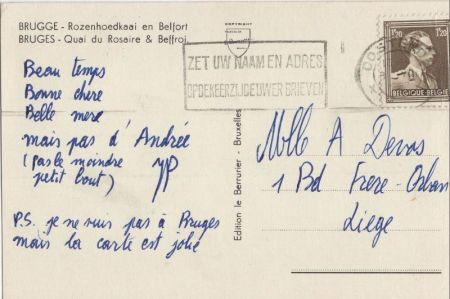 Brügge Bruges - Belgien - Qai du Rosaire Brügge Bruges - Belgien - Qai du Rosaire
