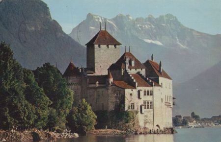 Lac Léman - Schweiz - Chateau de Chillon Lac Léman - Schweiz - Chateau de Chillon