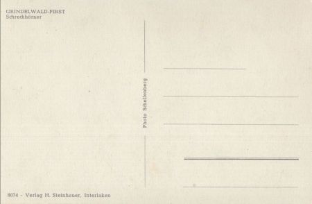 Grindelwald - Schweiz - First - Schreckhörner