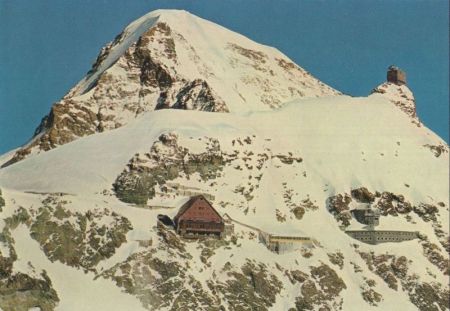 Jungfraujoch - Schweiz - Berghaus und Observatorium Jungfraujoch - Schweiz - Berghaus und Observatorium