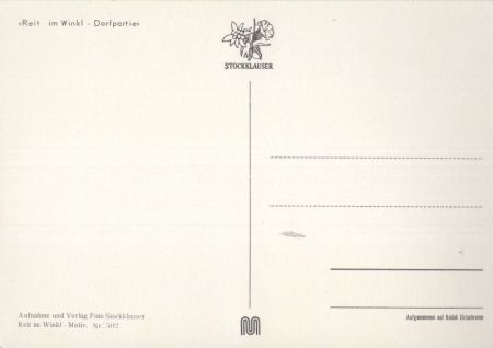 Reit im Winkl - Dorfpartie