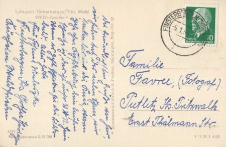 Finsterbergen - SVK-Erholungsheim