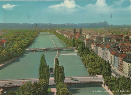 München - mit Isar und Alpen München - mit Isar und Alpen