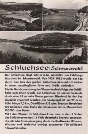 Schluchsee - 3 Bilder