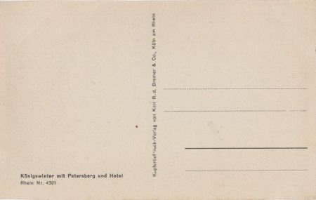 Königswinter - mit Petersberg