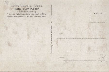 Neustadt an der Orla - Hotel zum Keller