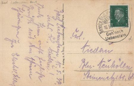 Bad Liebenstein - Altensteiner Felsengruppe