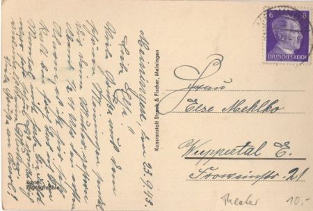 Meiningen - am Theater