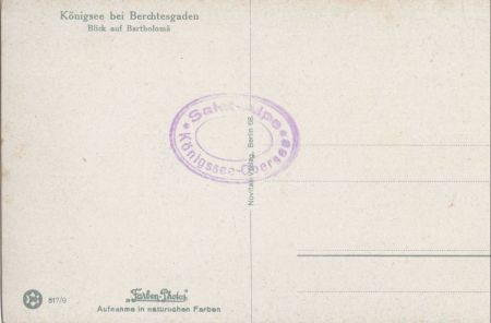 Sankt Bartolomä (OT von Schönau) - Königssee Sankt Bartolomä (OT von Schönau) - Königssee