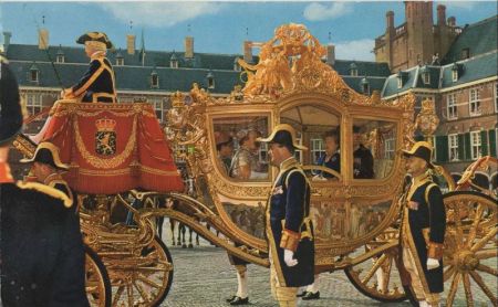 Niederlande - Niederlande - Goldene Kutsche der Königlichen Familie Niederlande - Niederlande - Goldene Kutsche der Königlichen Familie